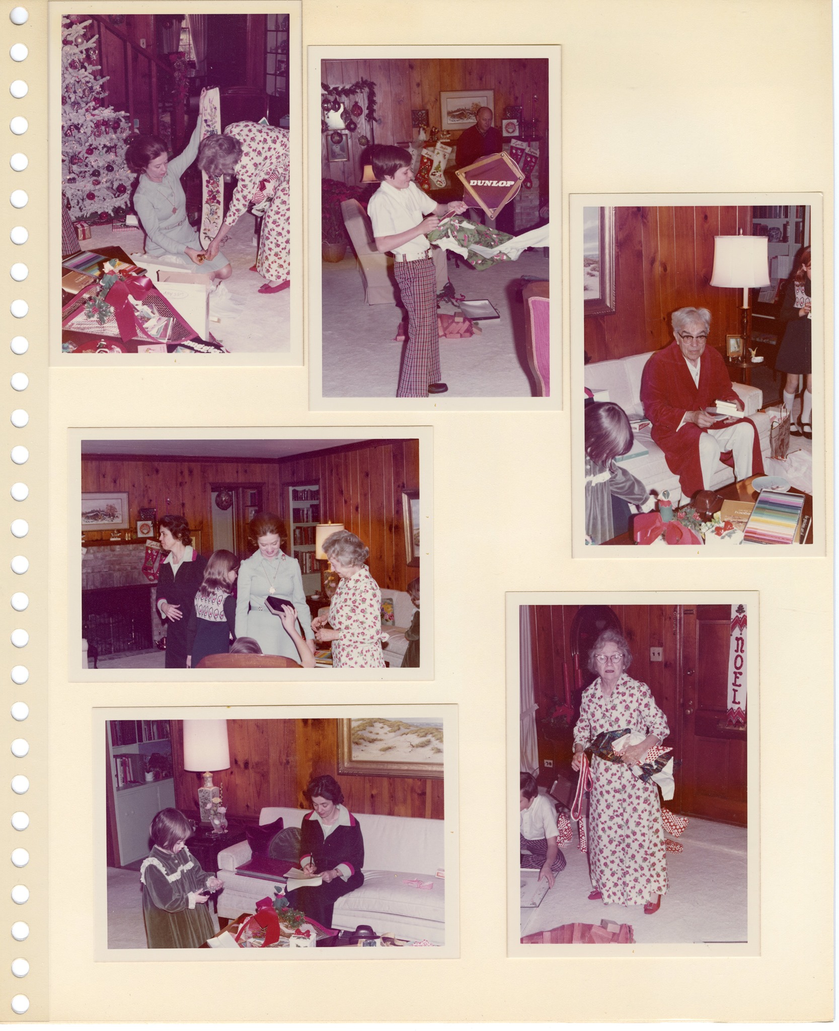 A 1970s family album, digitized page by page